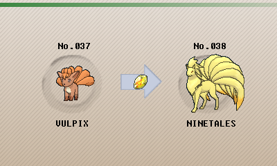 Ninetales Evolution Chart