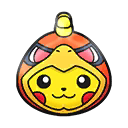Ho-Oh Costume Pikachu