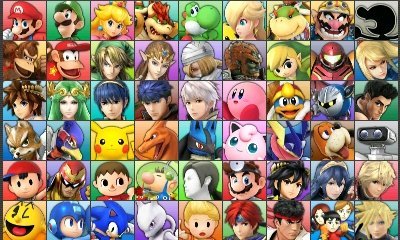 super smash bros wii u characters official