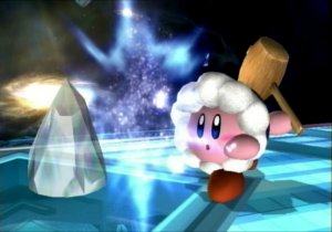 Kirby as Ice Climber