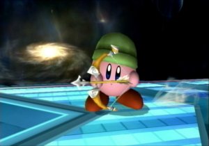 Kirby as Toon Link