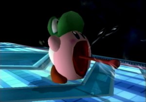 Kirby as Yoshi