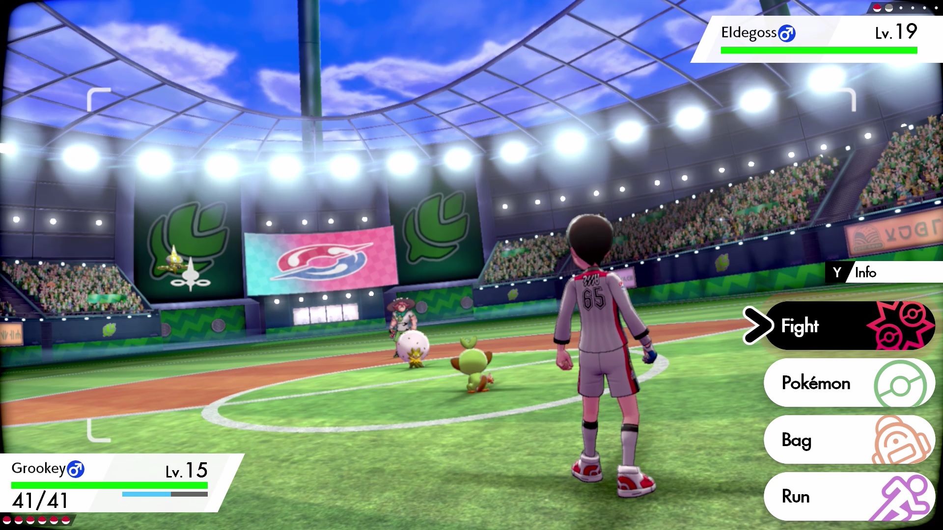 PLDH on X: Pokémon Sword and Shield PC interface, seen when