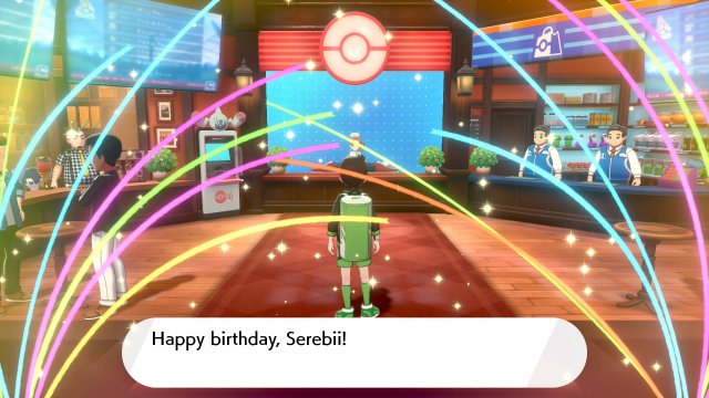 Pokémon Center Birthday Image