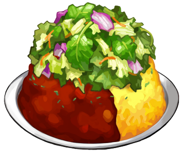 Large Salad Curry