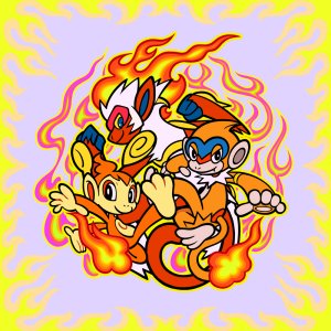 Chimchar & Monferno & Infernape Image