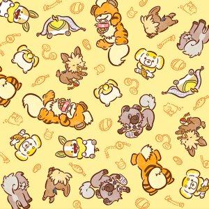 Yamper Growlithe Lillipup Rockruff and Fidough (Binders) Yamper Growlithe Lillipup Rockruff and Fidough (Binders)