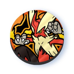 Mega Blaziken (Pokémon Coin) Mega Blaziken Coin