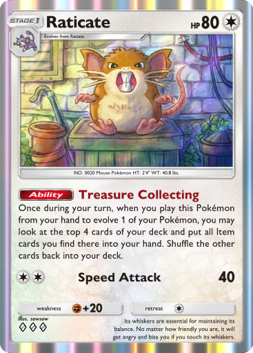 Deluxe Pack Mega - #179 Raticate