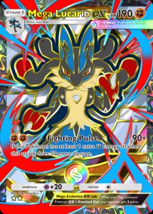 Mega Lucario ex Card Preview - Pokémon TCG Pocket Mega Lucario ex Card Preview