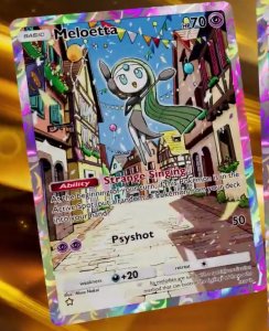 Meloetta Card Preview - Pokémon TCG Pocket Meloetta Card Preview