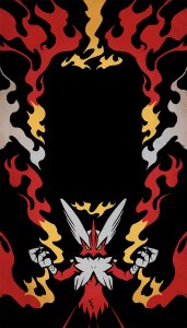 Mega Blaziken Display Boards - Pokémon TCG Pocket Mega Blaziken Display Boards