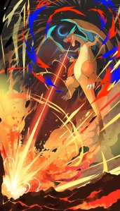 Mega Charizard Y Display Boards