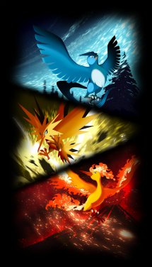 Zapdos Articuno and Moltres Display Boards - Pokémon TCG Pocket Zapdos Articuno and Moltres Display Boards