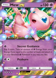 Mew ex Card Preview