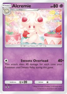 Alcremie Card Preview