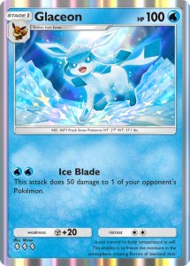 Glaceon Card Preview