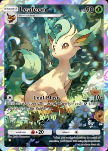 Leafeon - 1 Star Card Preview