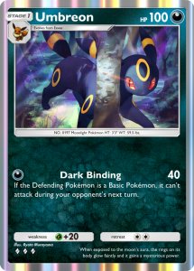 Umbreon Card Preview