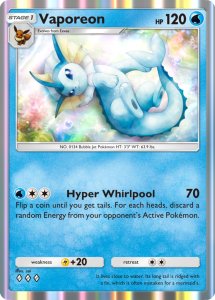 Vaporeon Card Preview