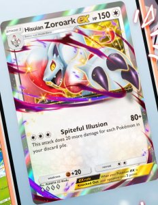Hisuian Zoroark ex Card Preview - Pokémon TCG Pocket Hisuian Zoroark ex Card Preview