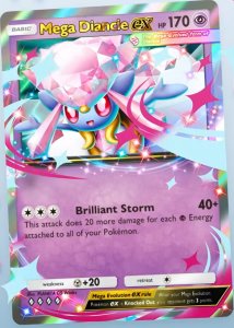 Mega Diancie ex Card Preview - Pokémon TCG Pocket Mega Diancie ex Card Preview