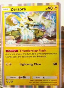 Zeraora Card Preview