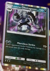 Galarian Obstagoon Card Preview