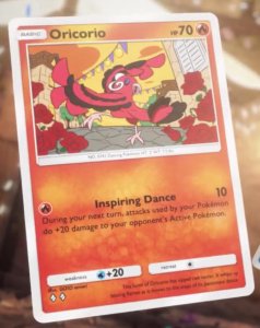 Oricorio Card Preview