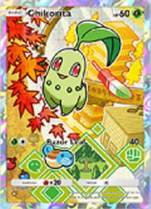 Chikorita Card Preview