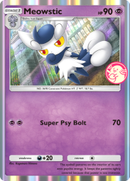 Meowstic Promo