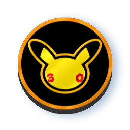 Pokemon 30th Celebration Design (Coin)