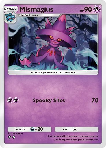 Mega Rising - #100  Mismagius