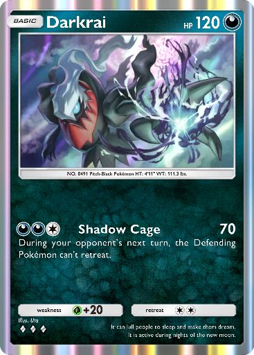 Mega Rising - #154  Darkrai