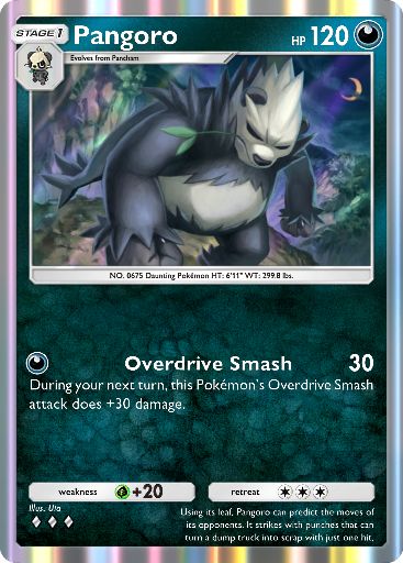 Mega Rising - #158  Pangoro