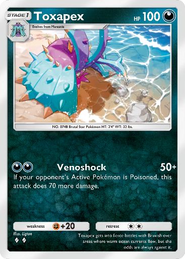 Mega Rising - #162  Toxapex