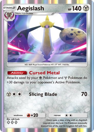 Mega Rising - #172  Aegislash