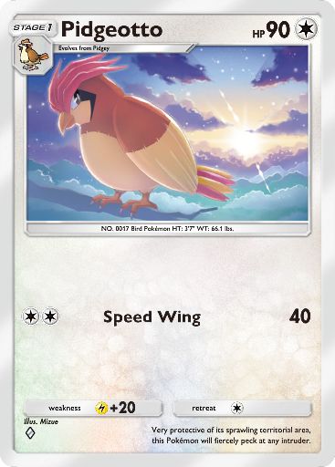 Mega Rising - #181  Pidgeotto