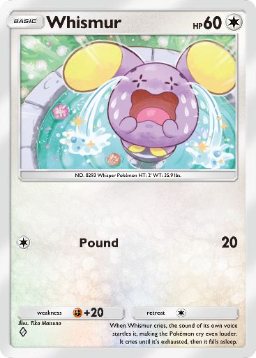 Mega Rising - #190  Whismur