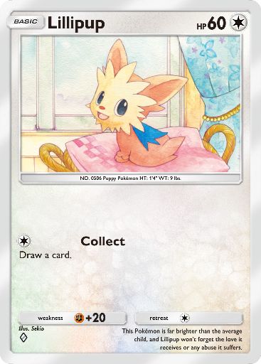 Mega Rising - #201  Lillipup