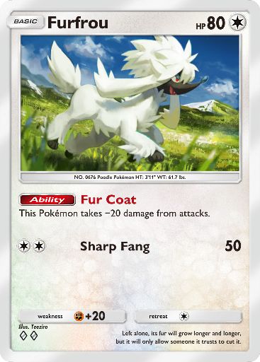 Mega Rising - #206  Furfrou