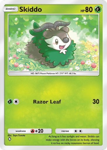 Mega Rising - #21  Skiddo