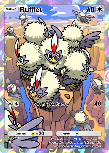 Mega Rising - #250  Rufflet