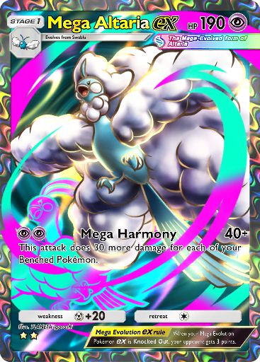 Mega Rising - #259 Mega Altaria ex