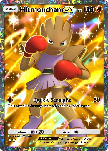 Mega Rising - #261  Hitmonchan ex