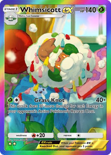Mega Rising - #273  Whimsicott ex