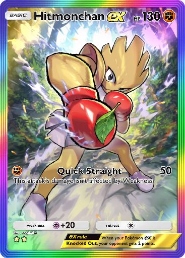 Mega Rising - #279  Hitmonchan ex