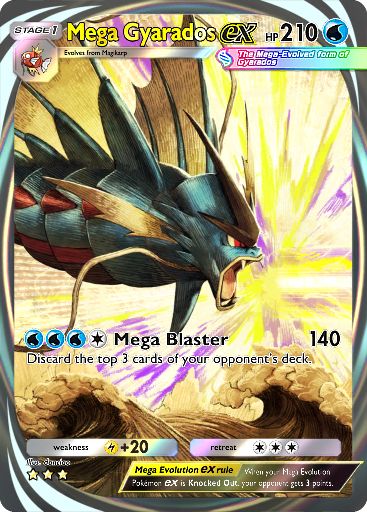 Mega Rising - #285 Mega Gyarados ex
