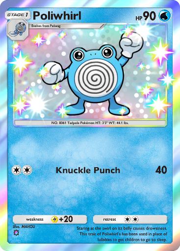 Mega Rising - #296  Poliwhirl