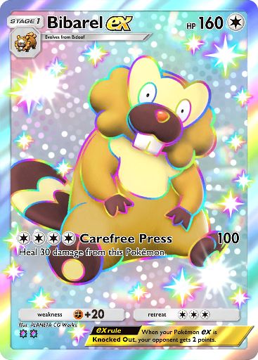 Mega Rising - #327  Bibarel ex